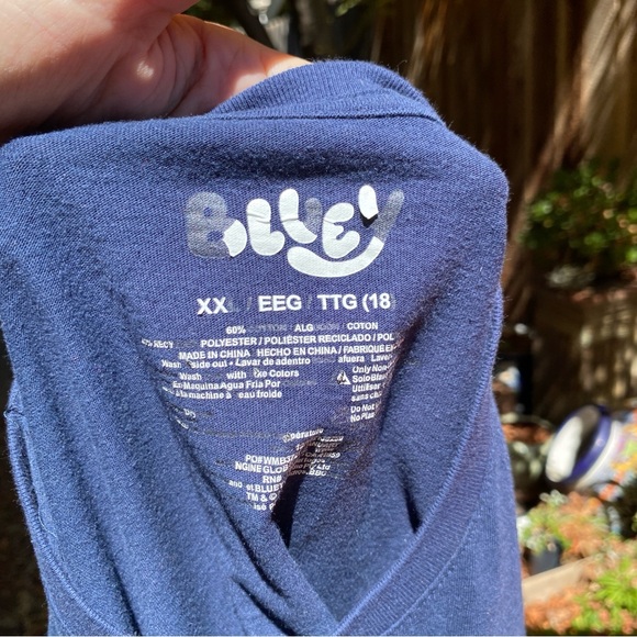 Bluey Hooray Graphic T-Shirt - Picture 6 of 8